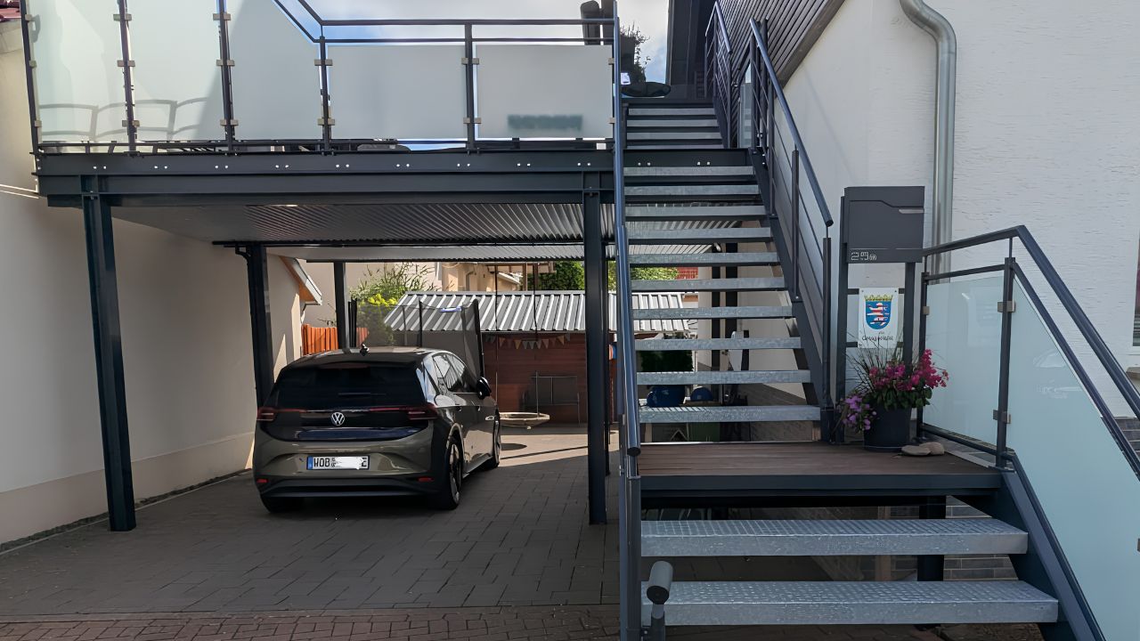 Überdachungen - Bauschlosserei - Gockeln Metallbau Paderborn Höxter